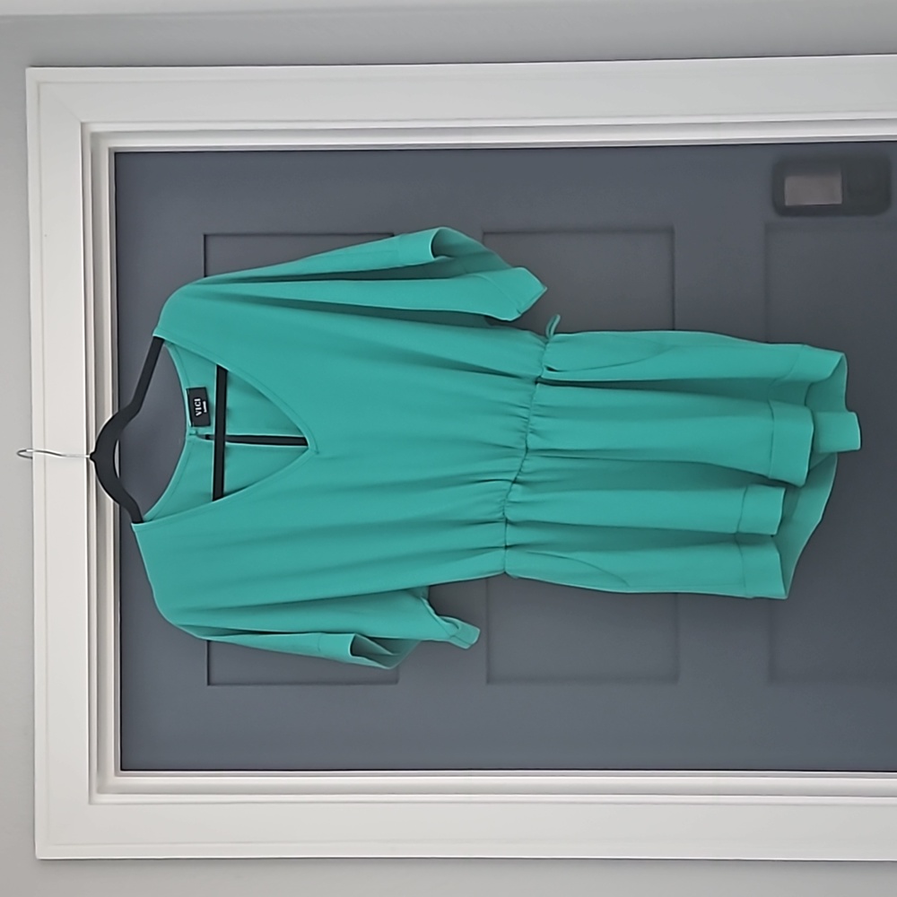 Green romper (shorts)